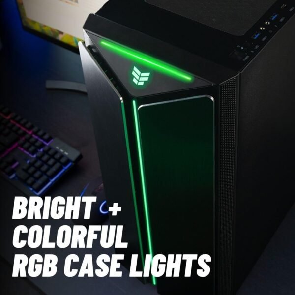 Mantis V2 Gaming Desktop PC (NVIDIA GeForce RTX 5090. AMD Ryzen 9 9950X3D Processor. 192GB DDR5 RAM. 4TB NVMe 990 Pro Gen4 SSD. 3TB HDD. WiFi 6E. Windows 11 Pro) Prebuilt RGB Gamer Desktop Computer：圖片 2