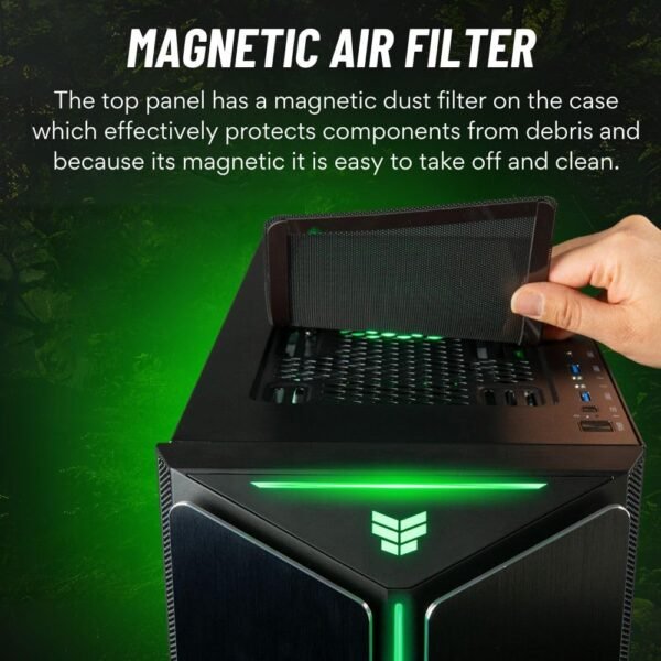 Mantis V2 Gaming Desktop PC (NVIDIA GeForce RTX 5090. AMD Ryzen 9 9950X3D Processor. 192GB DDR5 RAM. 4TB NVMe 990 Pro Gen4 SSD. 3TB HDD. WiFi 6E. Windows 11 Pro) Prebuilt RGB Gamer Desktop Computer：圖片 7