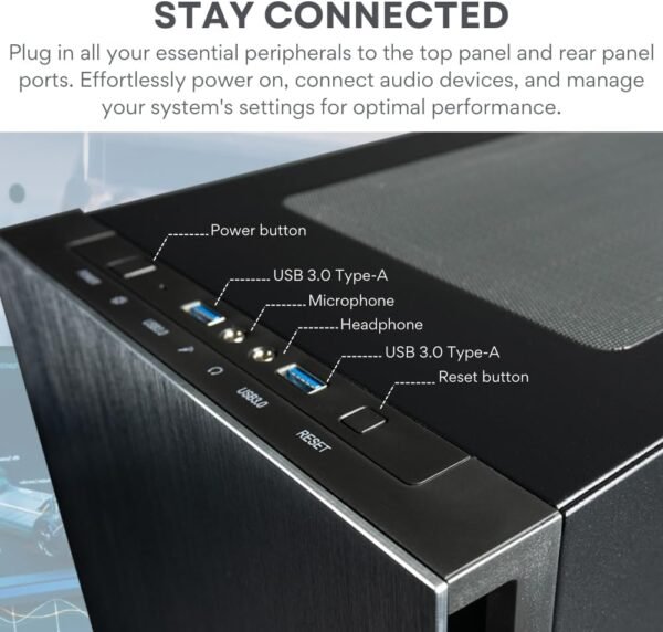 Threadripper PRO 7985WX 64-Core Workstation Desktop PC with RTX 5080 16GB. 256GB RAM. 4TB SSD+3TB HDD. W11P (High Performance Computer for Gen AI. AR. ML. CAD. Deep Learning. 3D Modeling & Rendering)：圖片 6