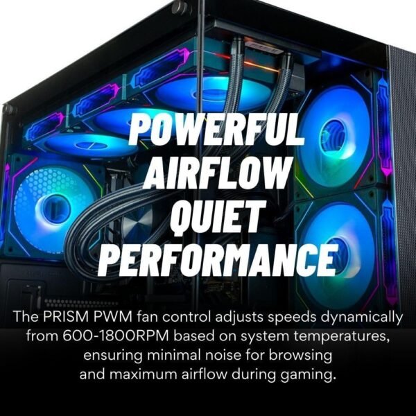 Panorama XL RTX 5090 Gaming Desktop PC - AMD Ryzen 9 9950X3D. 192GB DDR5 RAM. 4TB NVMe 990 Pro Gen4 SSD. 3TB HDD. WiFi 6E + BT. HDMI. Windows 11 Pro - Best 2025 RGB Prebuilt Tower Computer for Gamers：圖片 2